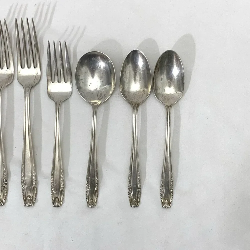 Stradivari by Wallace Sterling Silver Mixed of 12 Pieces